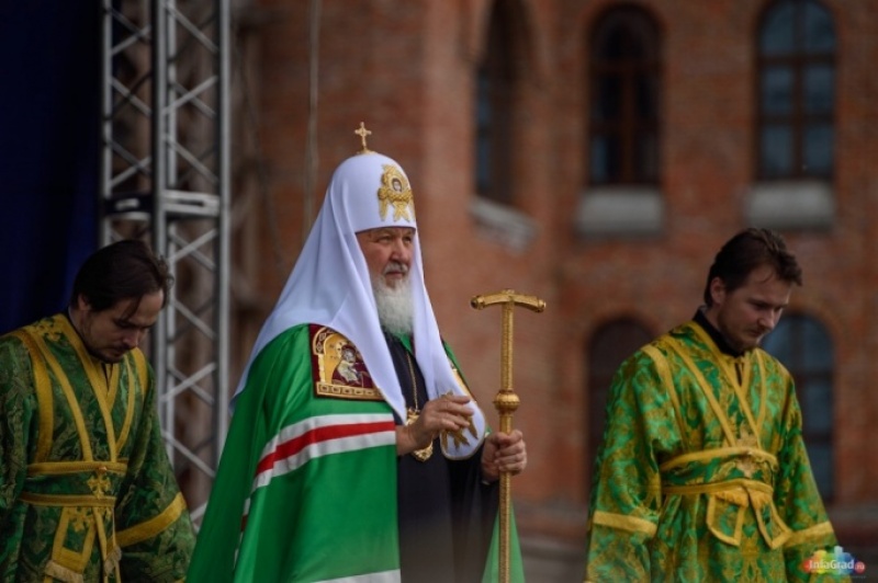 Патриарх Кирилл прибыл на Соловки для участия в совещании по развитию архипелага