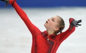 Россиянка Юлия Липницкая выиграла серебряную медаль на ЧМ по фигурному катанию