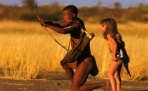 Девочка Типпи и Африканские дикие животные
